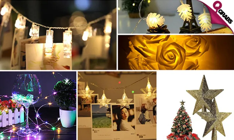 Christmas String Lights & Holiday Decor Items!